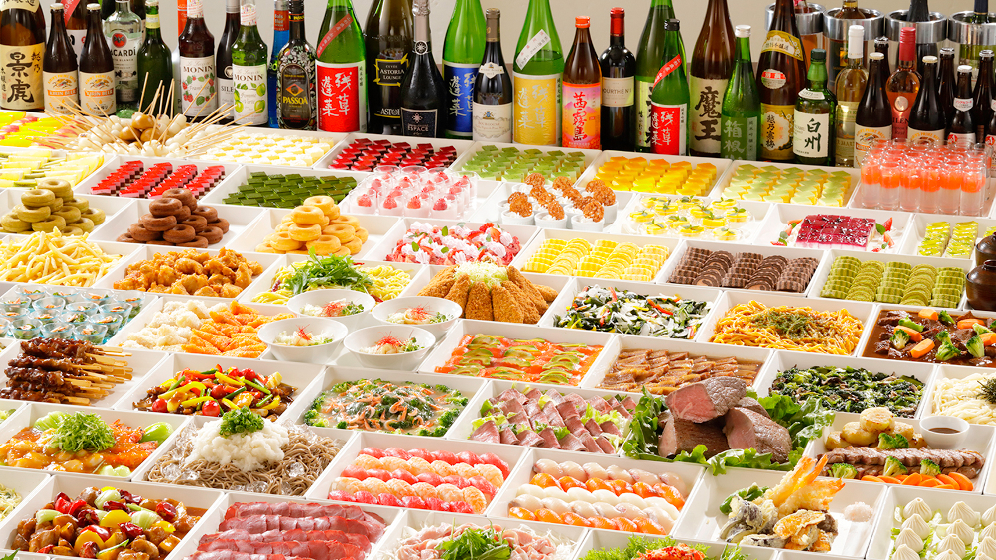 品数豊富!お好きなものをお好きなだけ!夕食ビュッフェ