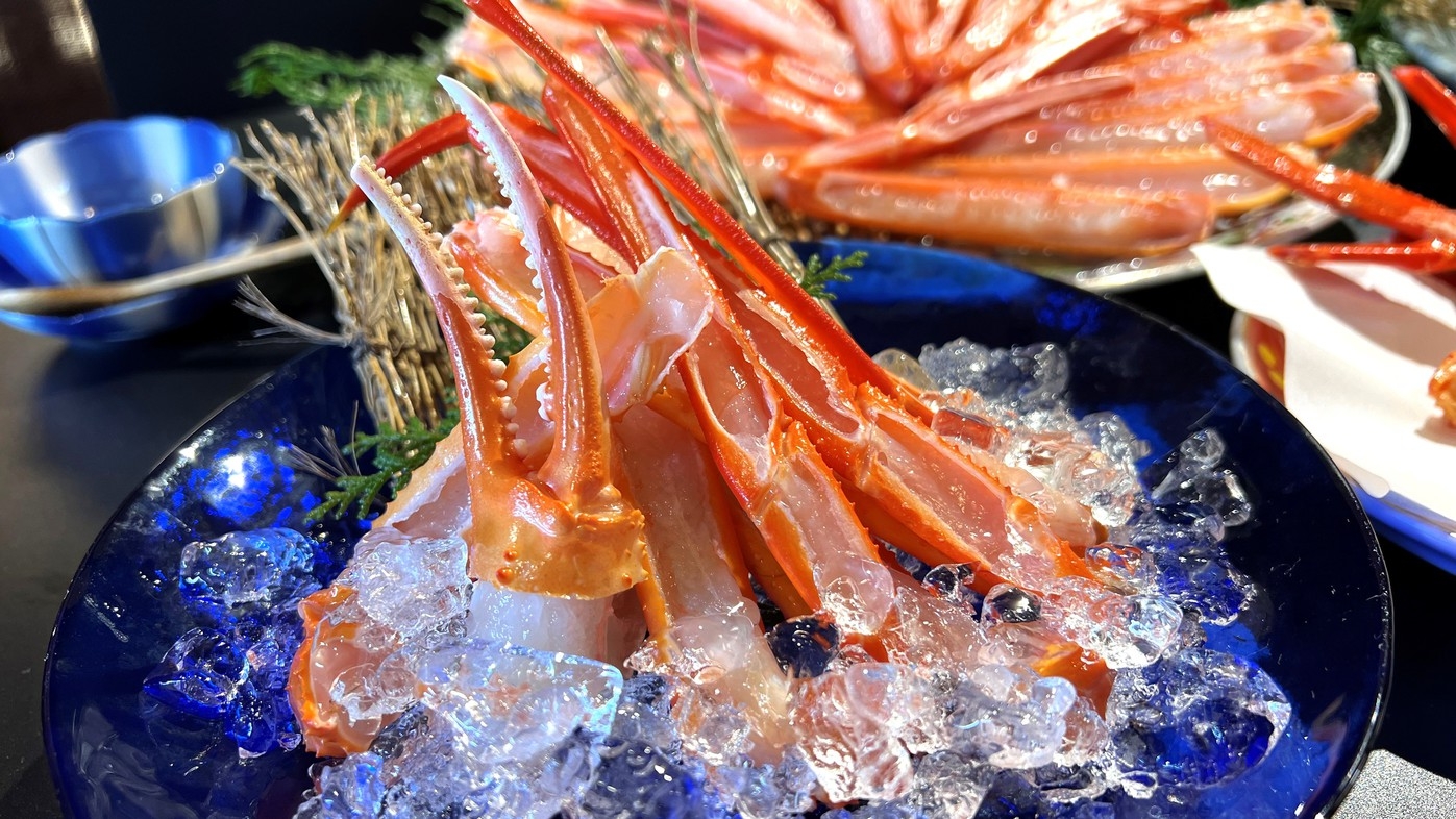 【春☆海賊の褒美☆ミ】香住がに海鮮炭火☆海賊焼きぷらん♪