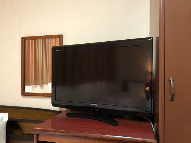 【32型液晶テレビ】全室32型液晶テレビを完備。