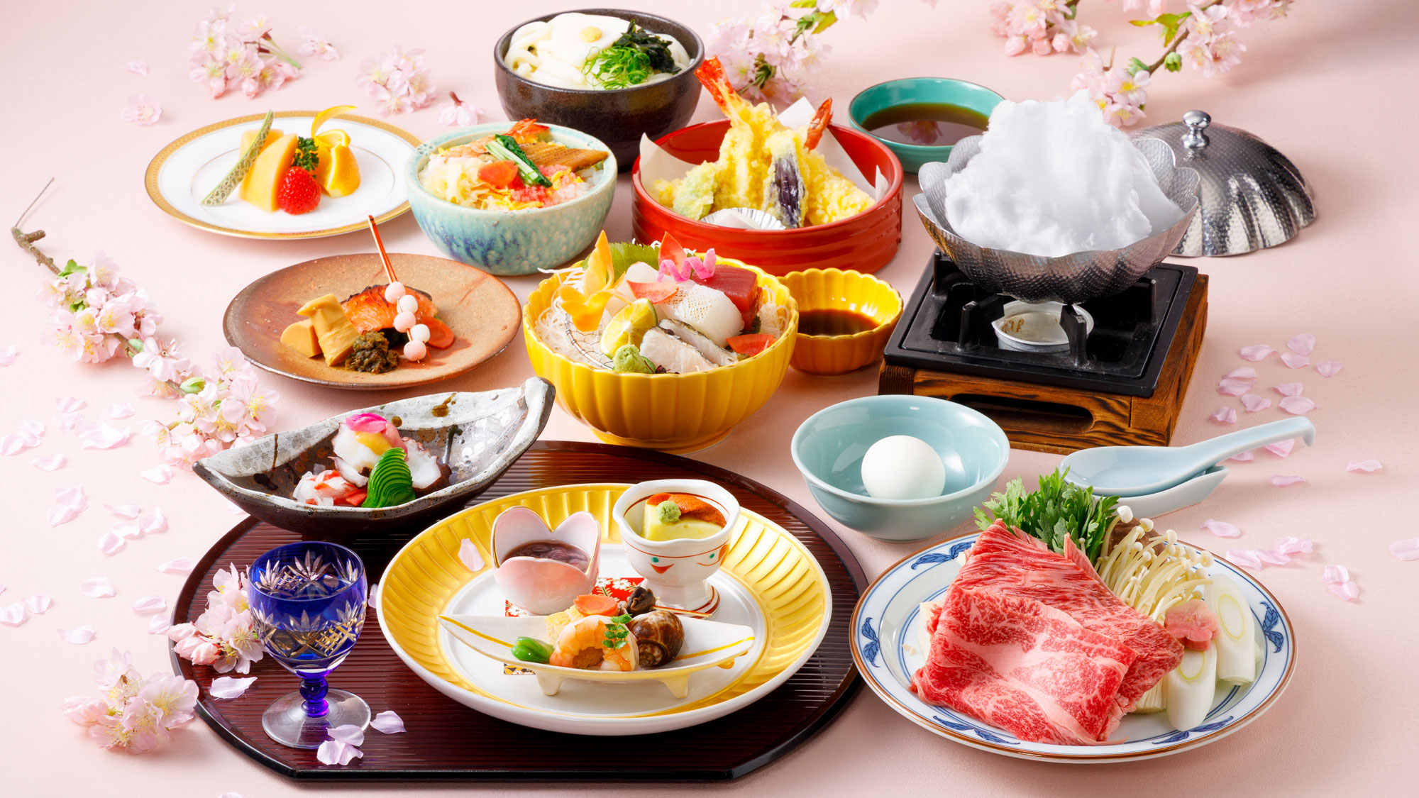 【3～4月】旬を楽しめる月替わり基本会席1泊2食付プラン★ワンドリンク付で更にお得★