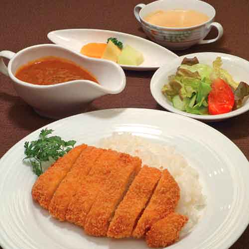 受験生応援プラン♪夕食はカツ(勝つ)カレーセット