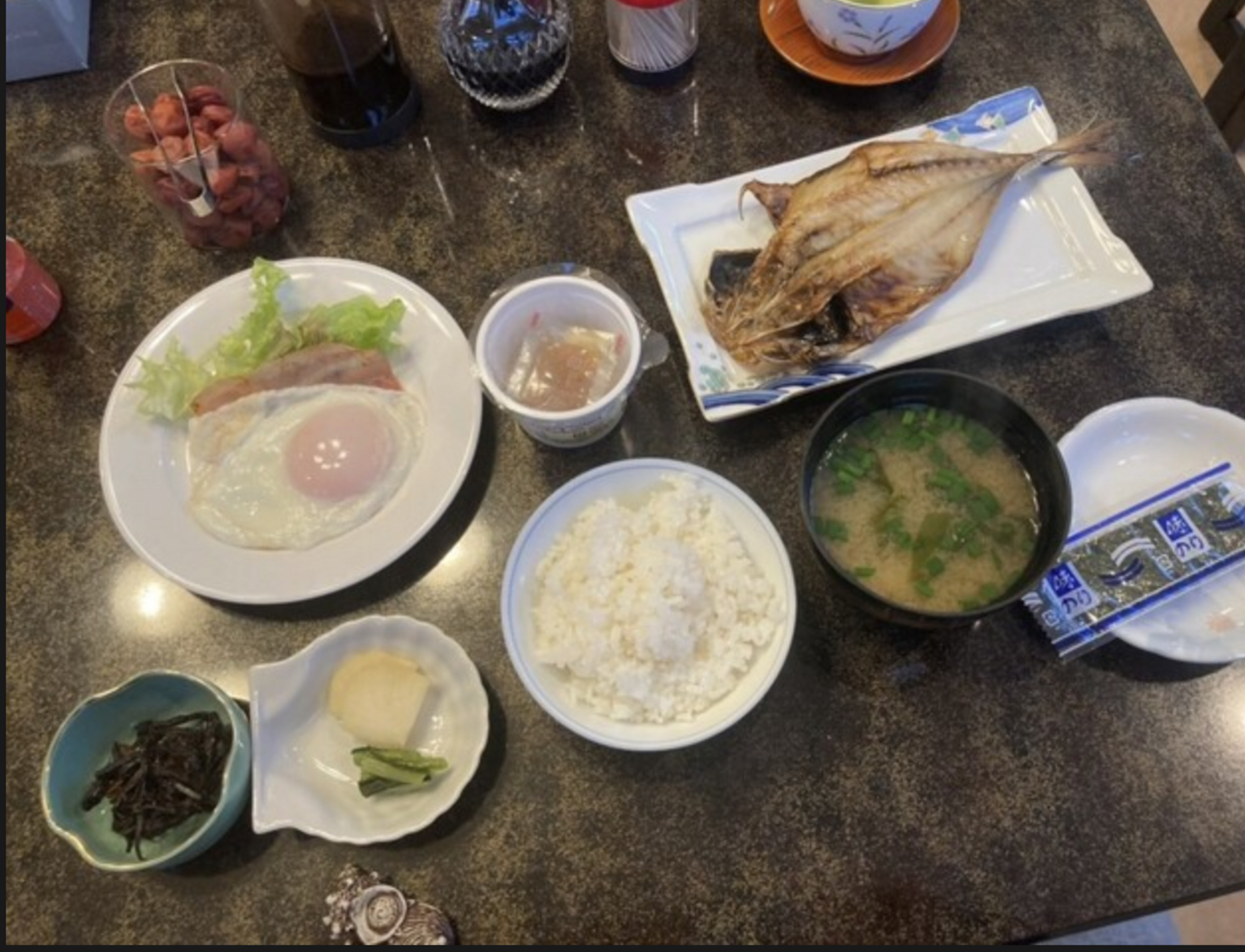 朝食一例