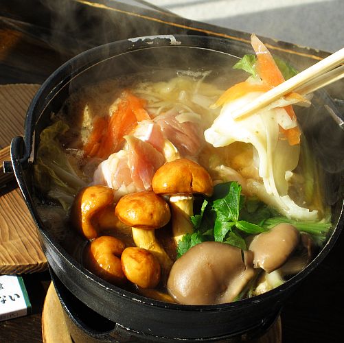 郷土料理 ひっつみ鍋