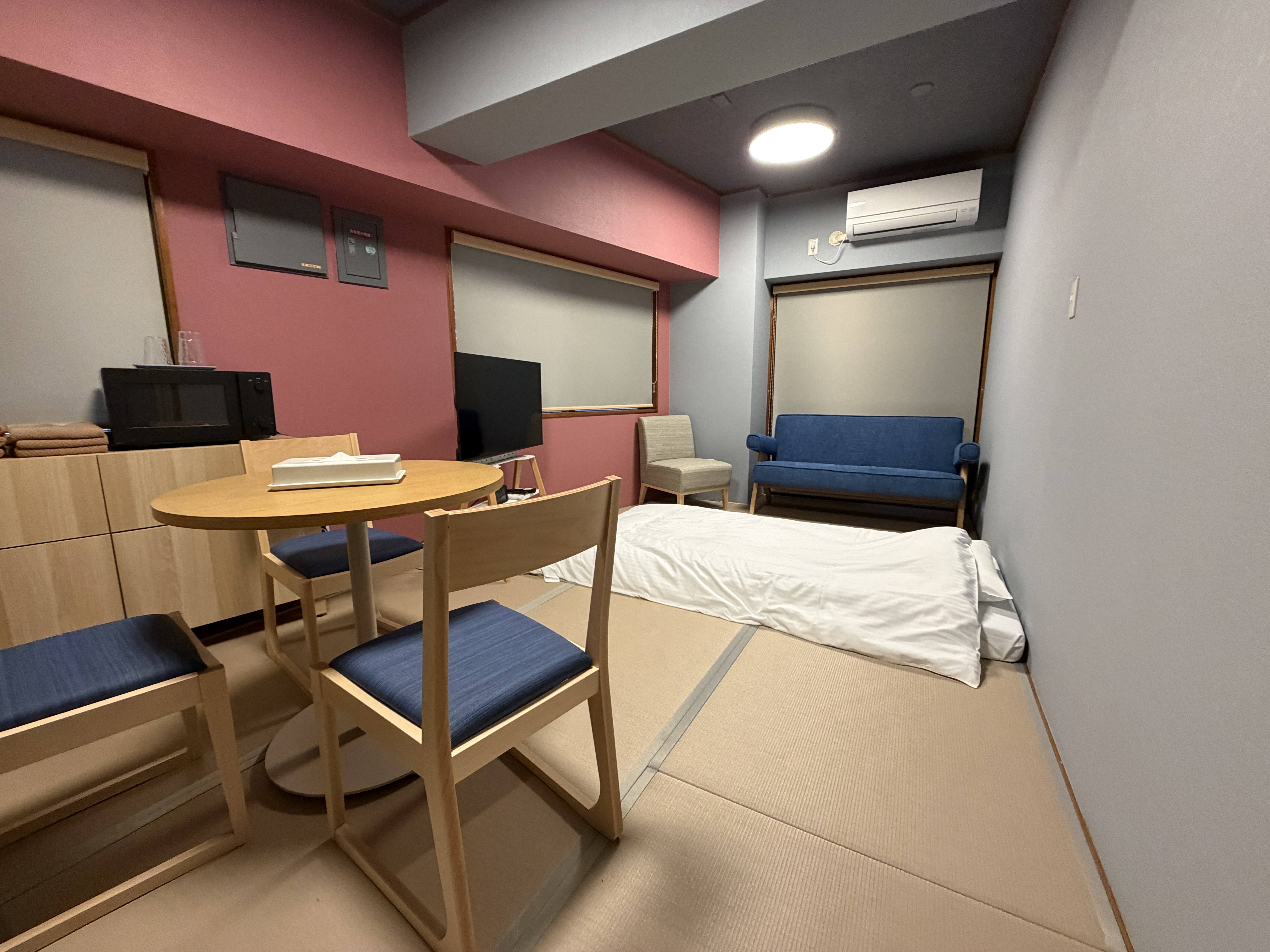 和室2ルームダブルベッド・キッチン無し