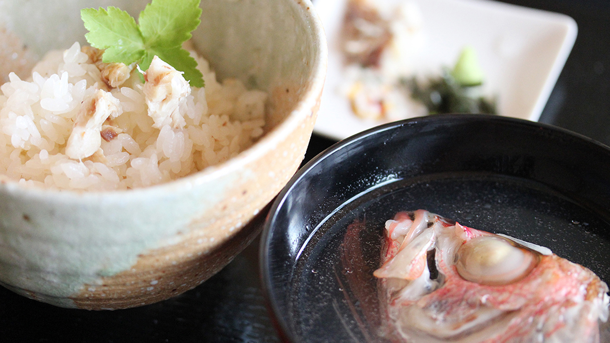 のどぐろ（お茶漬け、お吸い物）