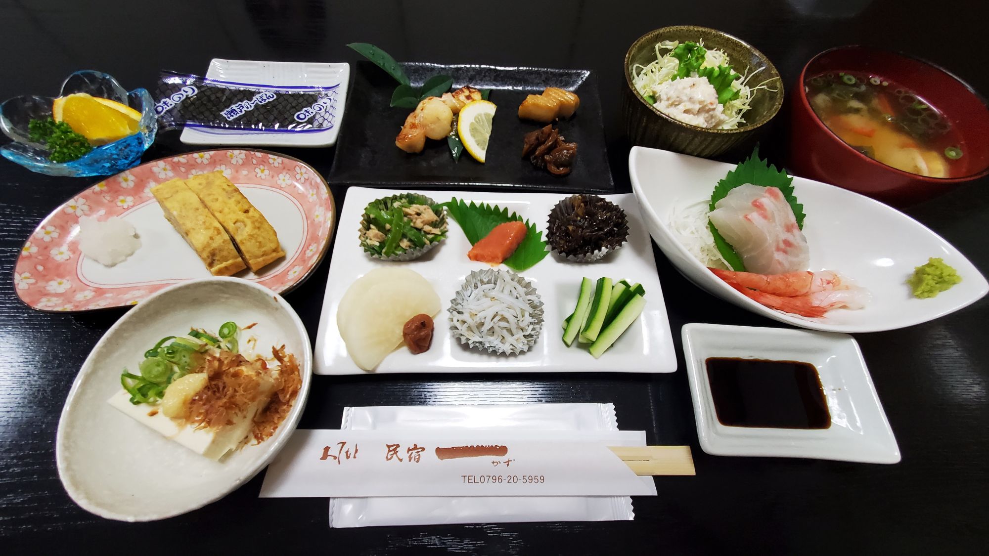 夏の朝食　一例