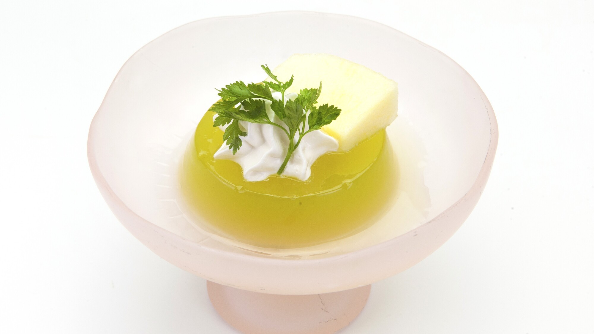 【羽州会席】爽やか果実ゼリーを上品に