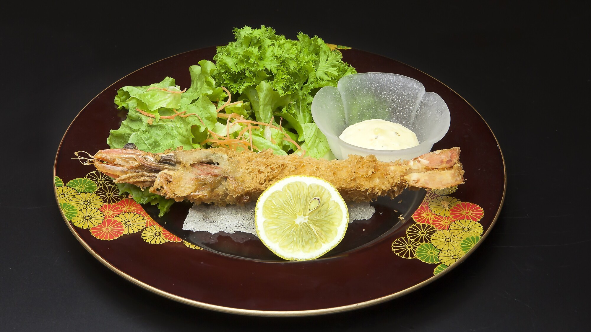 【奥羽会席】見た目も味もインパクト大！ジャンボ海老フライ