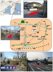 くつろぎの宿　華までのご参考に（地図）