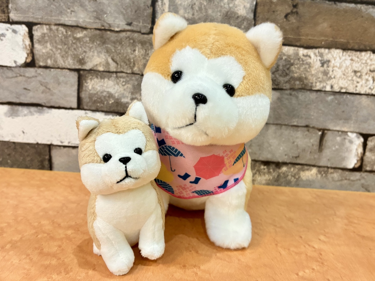 【秋田得旅】《朝食付》『kawaii秋田犬ぬいぐるみ♪親子セット』付　11時レイトアウト