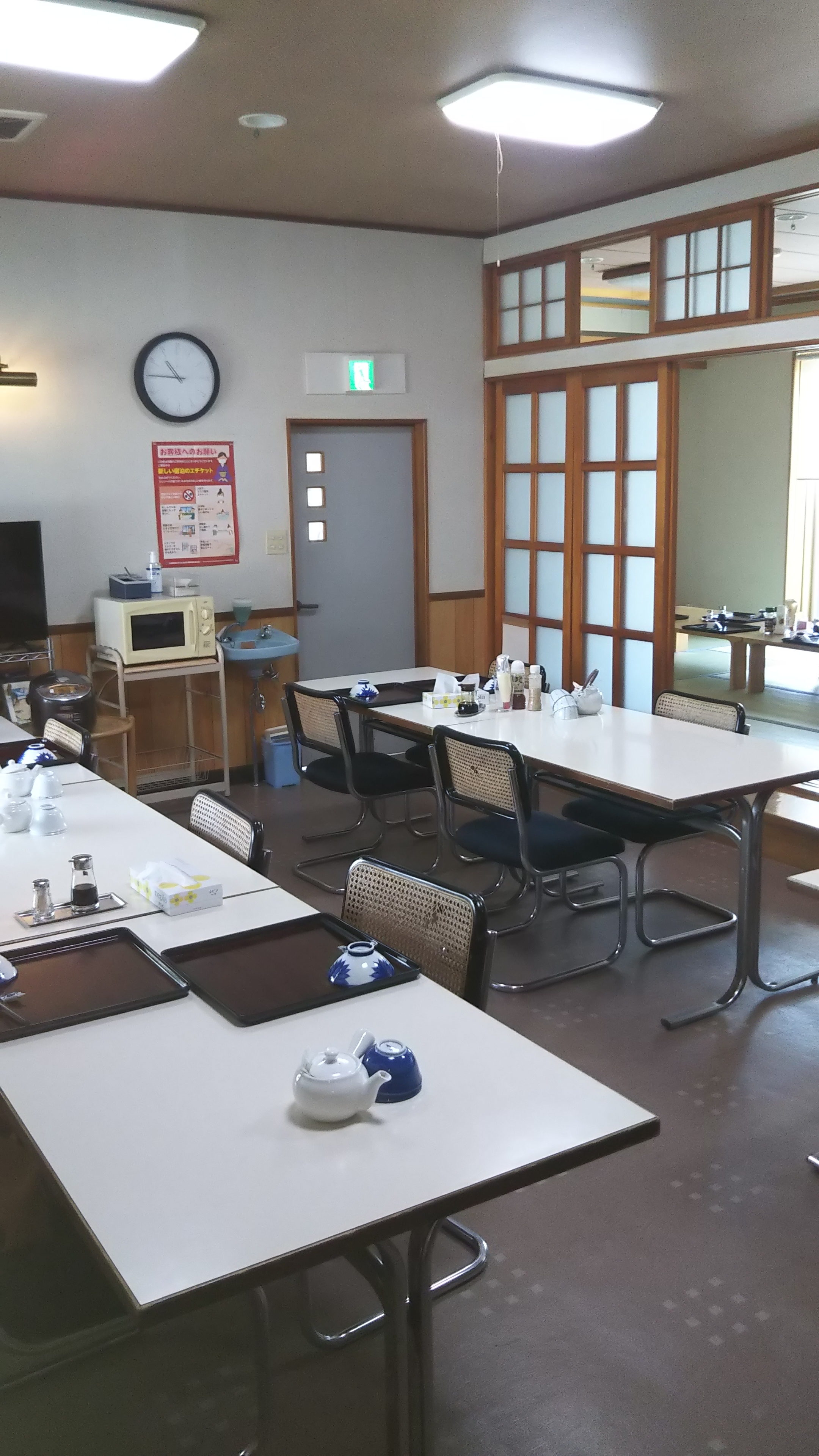 ホテルお食事場所