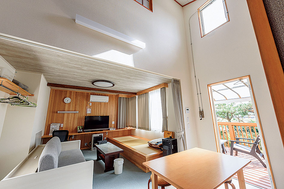 Villa鳥海１Fリビング・ダイニング