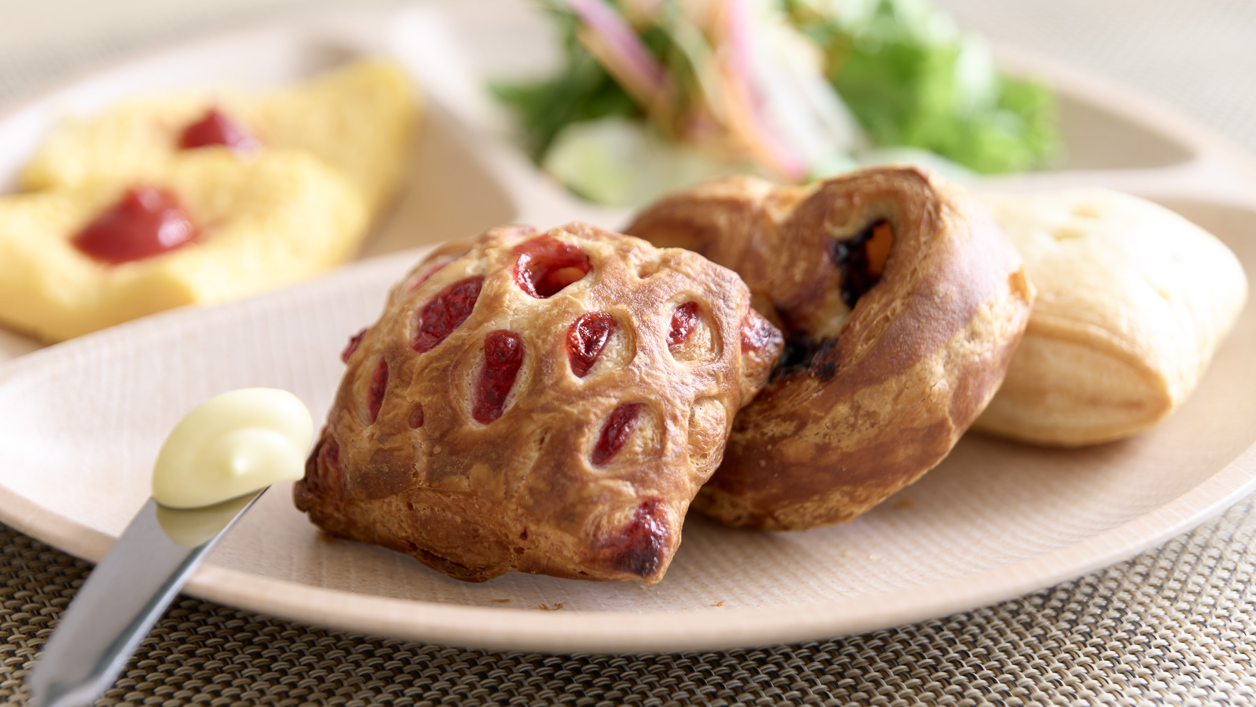 マーガリン不使用で安心