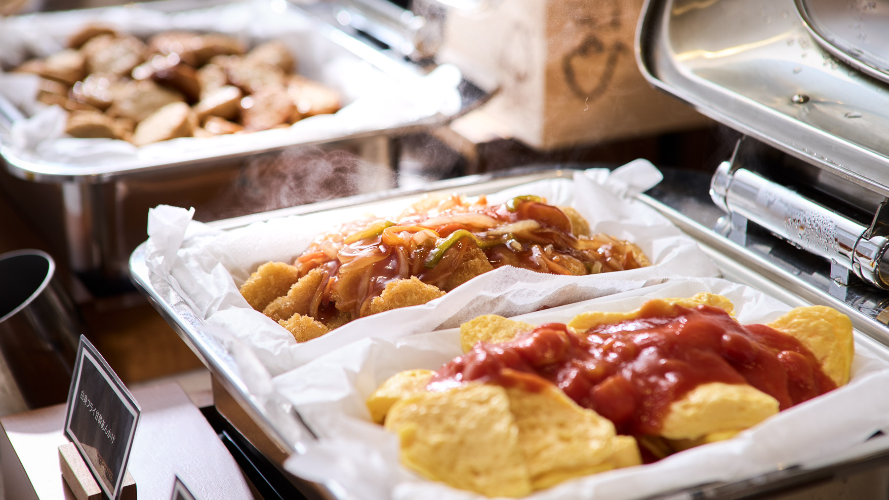バリエーション豊かなおかずがたくさん