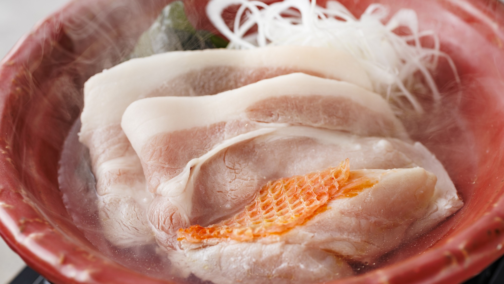 【季節の会席】2026年春　ふじのくにポークと金目鯛の白ワイン蒸し