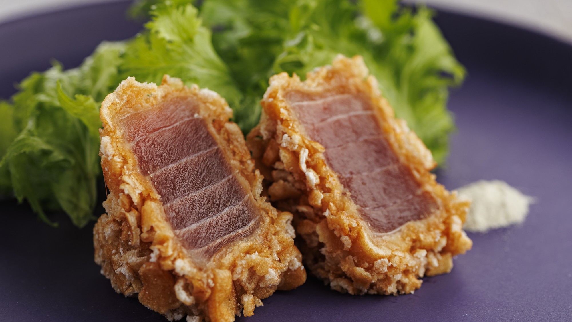 【特別会席】2026年春　レア鮪のおかき揚げ