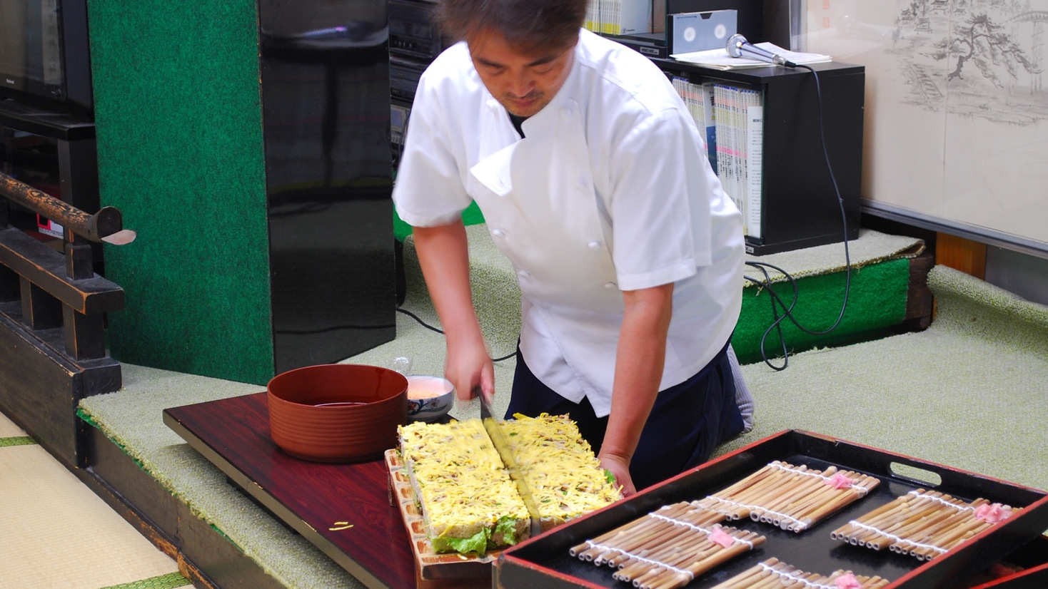 【岩国の宝】300年受け継がれた郷土料理！元祖岩国寿司を堪能♪　＜おまかせ２食付き＞