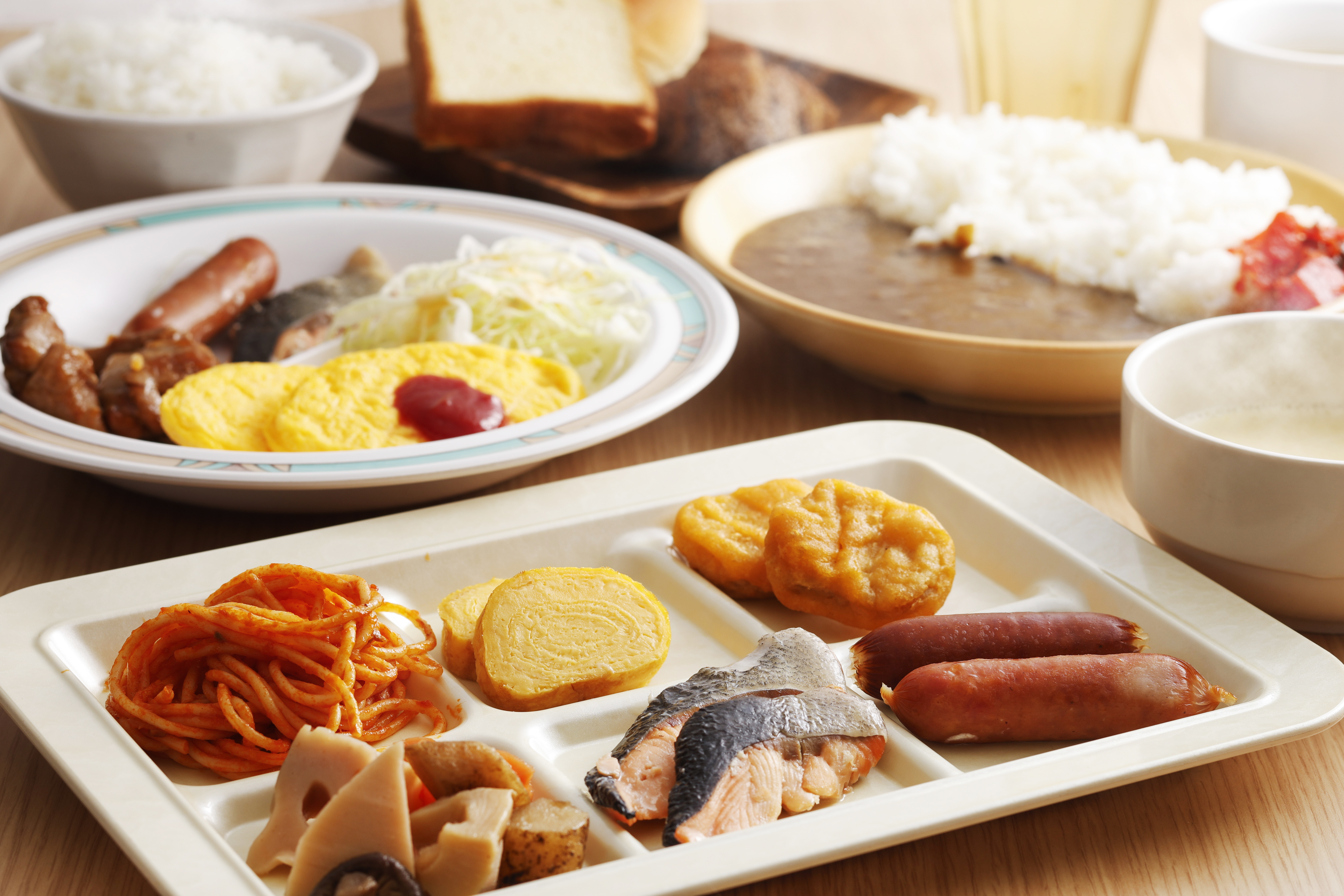 【無料朝食】「毎日メニューが変わる」何度食べても飽きないビュッフェ。