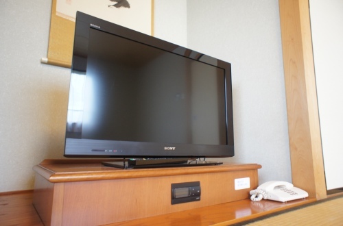 【和室】和室のテレビは迫力の大画面です！！