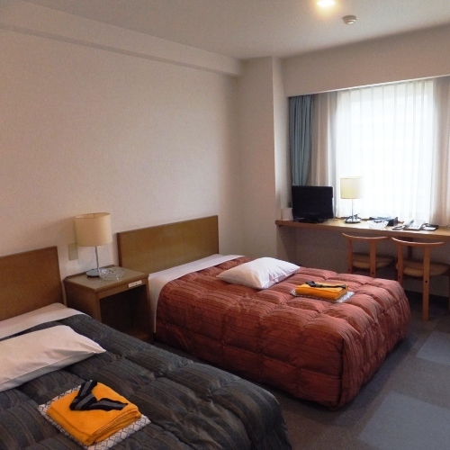[Twin room] Ideal room for couples and families ★