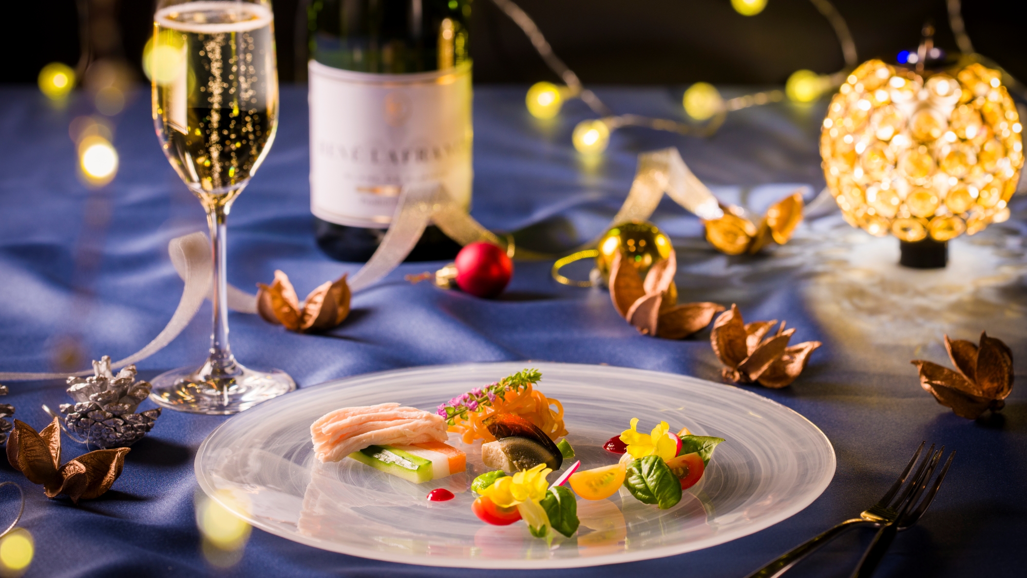 道産食材を贅沢に使用した特別なクリスマスディナービュッフェ