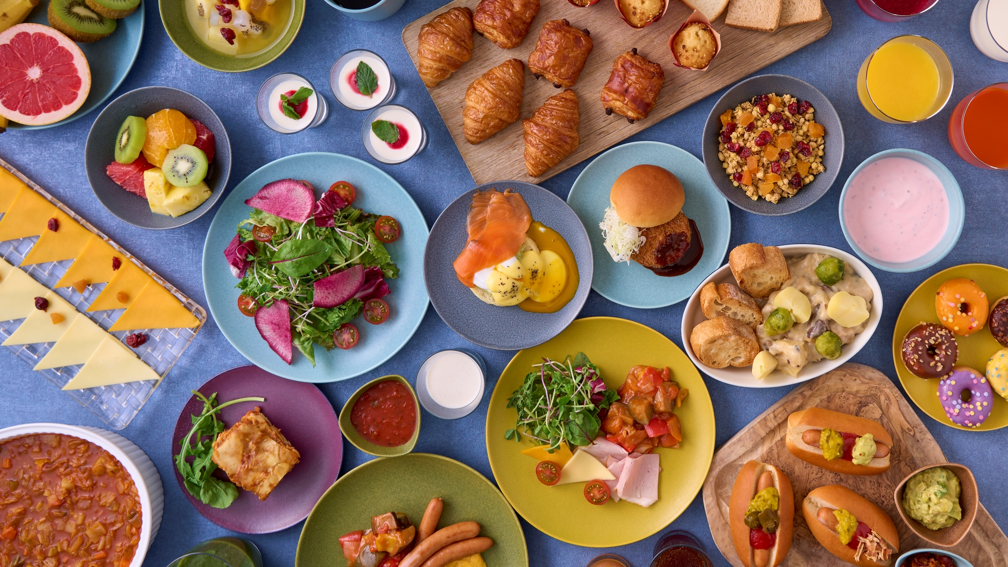 【朝食ビュッフェ】イメージ