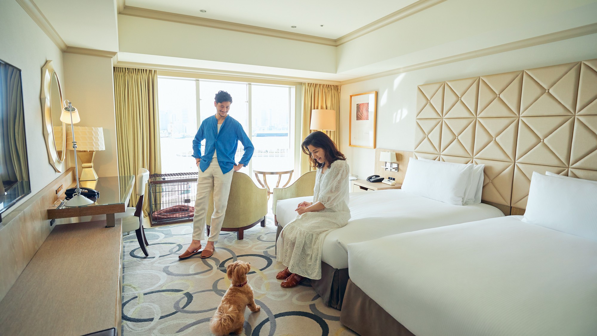 ヒルトン東京お台場 ペットと一緒にお泊り ワンニャイトステイ 朝食付 楽天トラベル