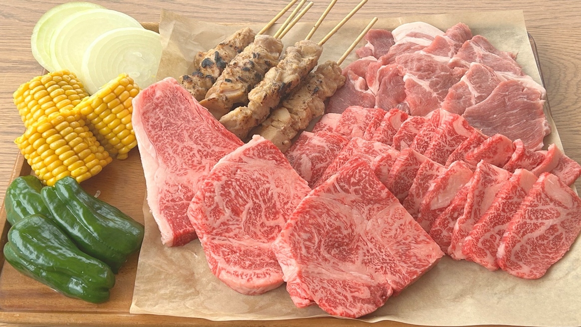 【2食付■しまね和牛BBQ】グランキャビン★島根が誇る「しまね和牛」を堪能できる贅沢BBQプラン