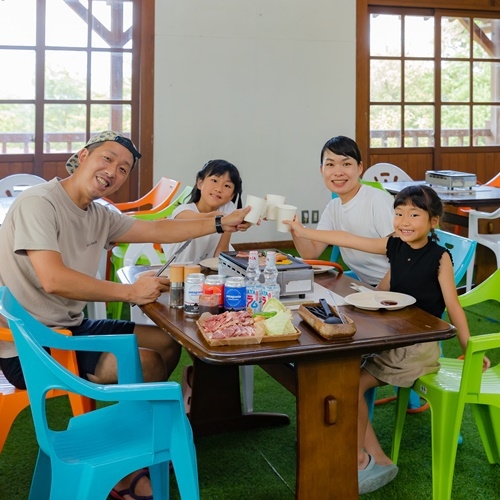 【2食付■焼きすき】島根が誇る「しまね和牛」をBBQ会場で堪能！ふるさと森林公園の新定番2食付！