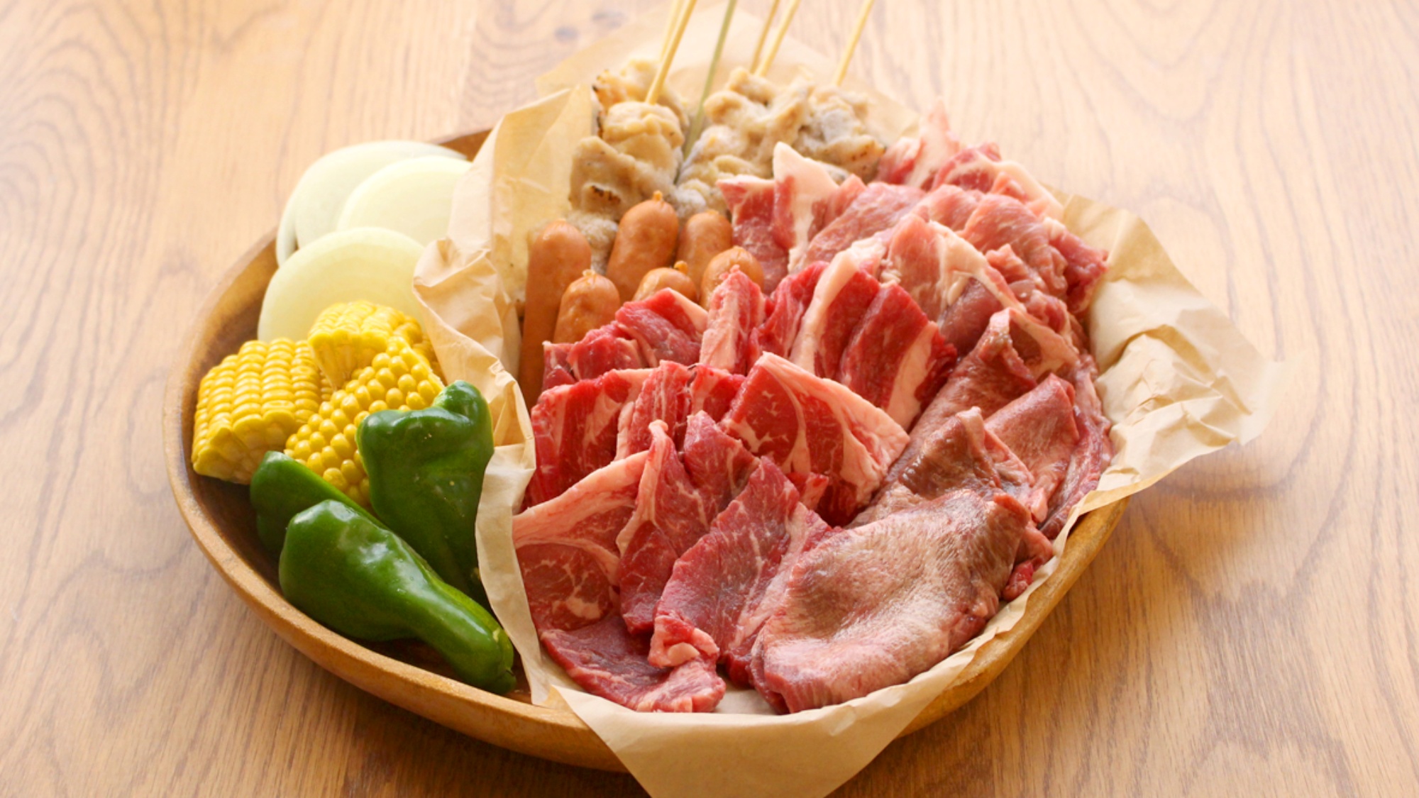 【BBQ】一番人気！まんべんなくお肉を楽しみたいならこちらのスタンダードセット☆