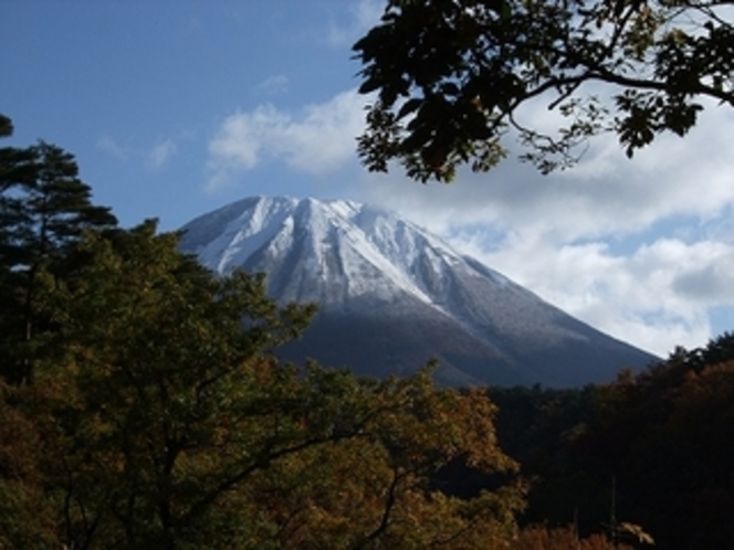 2010/11/16ファミリールームから見た大山