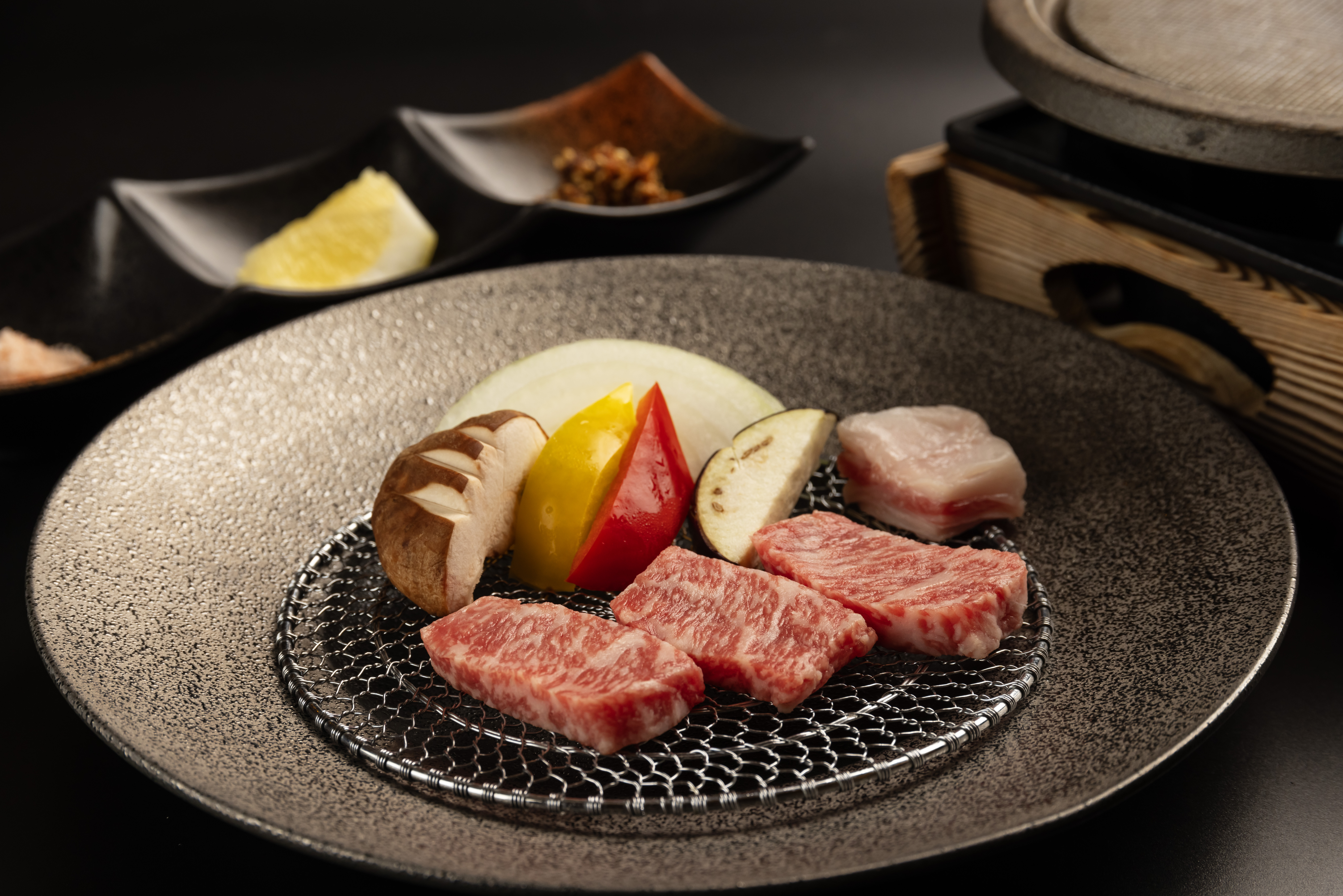 かずさ和牛の鉄板焼き
