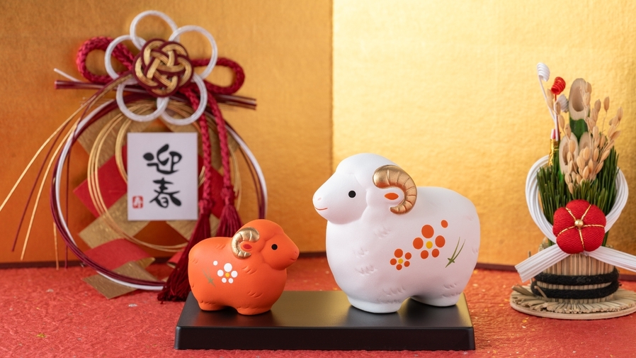 【年末年始限定】留萌の食材を使ったお正月特別膳に舌鼓♪温泉宿でリフレッシュしてよい新年を！／夕朝食付