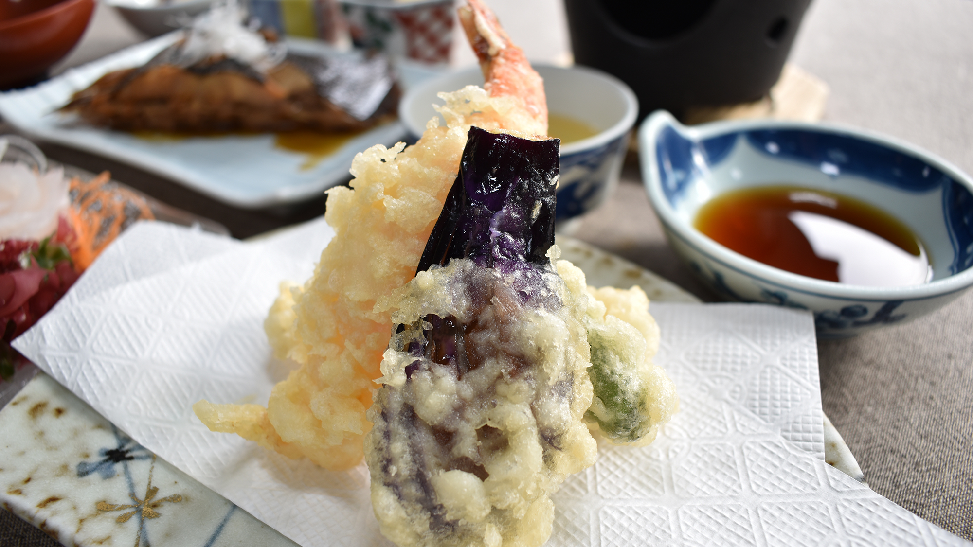 夕食│天ぷら