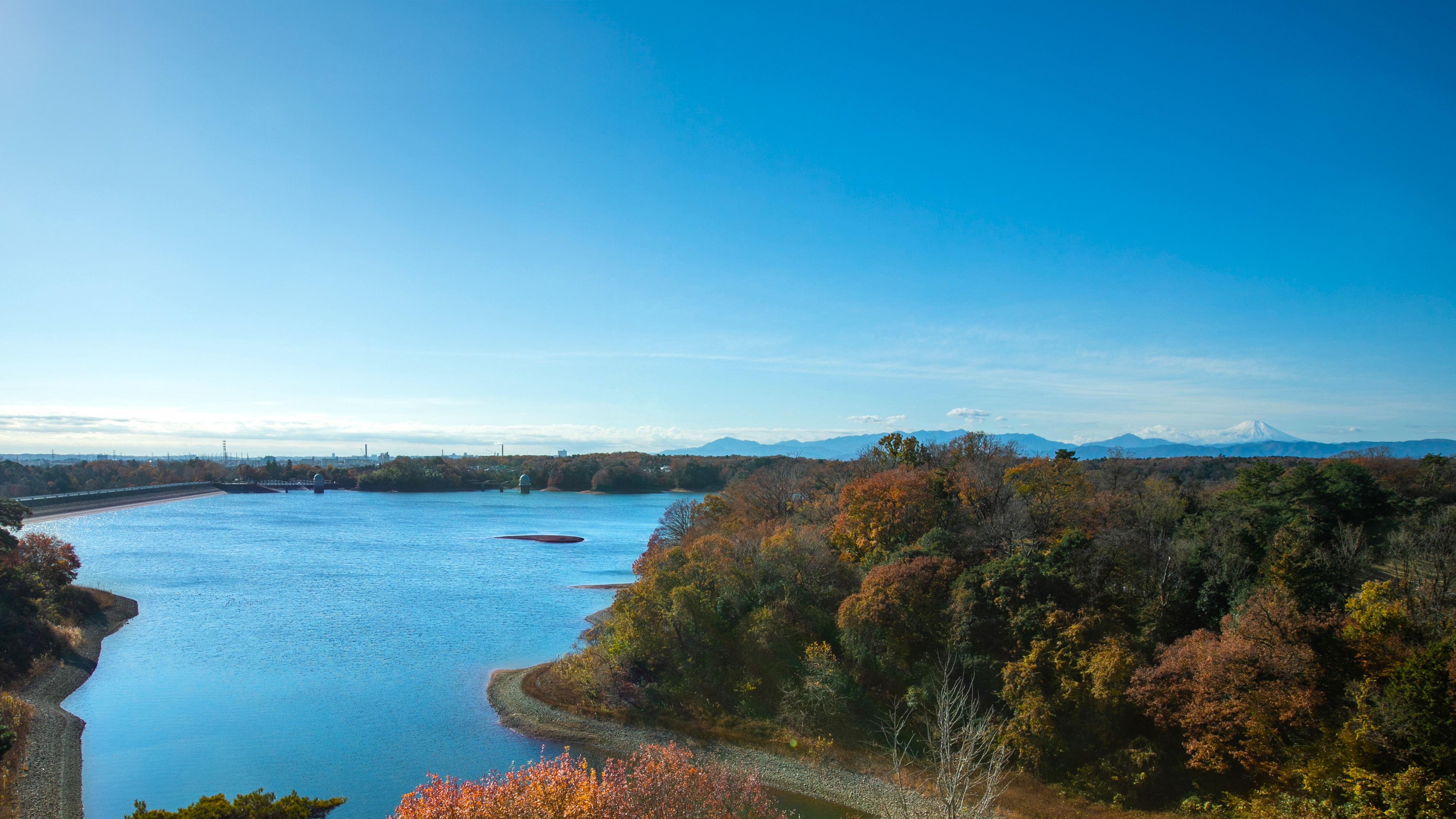多摩湖ビュー和室（47㎡）※ご滞在イメージ