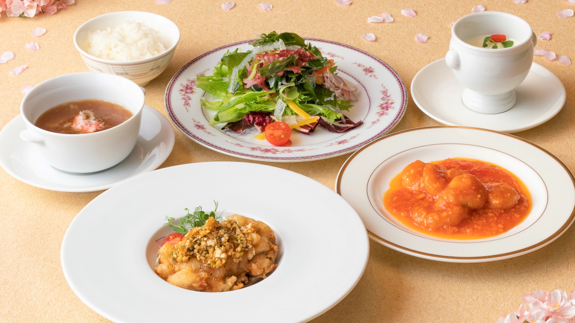 ランチセット：2025年3月1日（土）～5月31日（土）