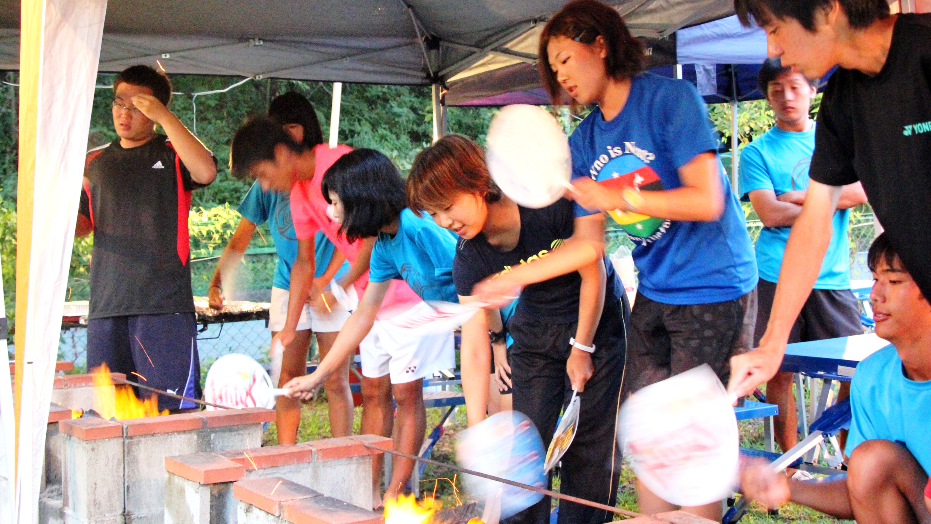 みんなでワイワイＢＢＱ！