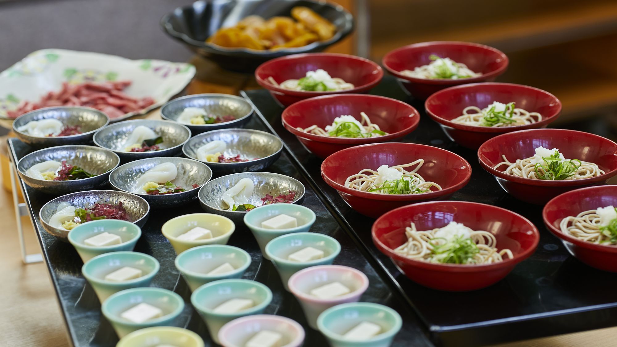 朝食ビュッフェ