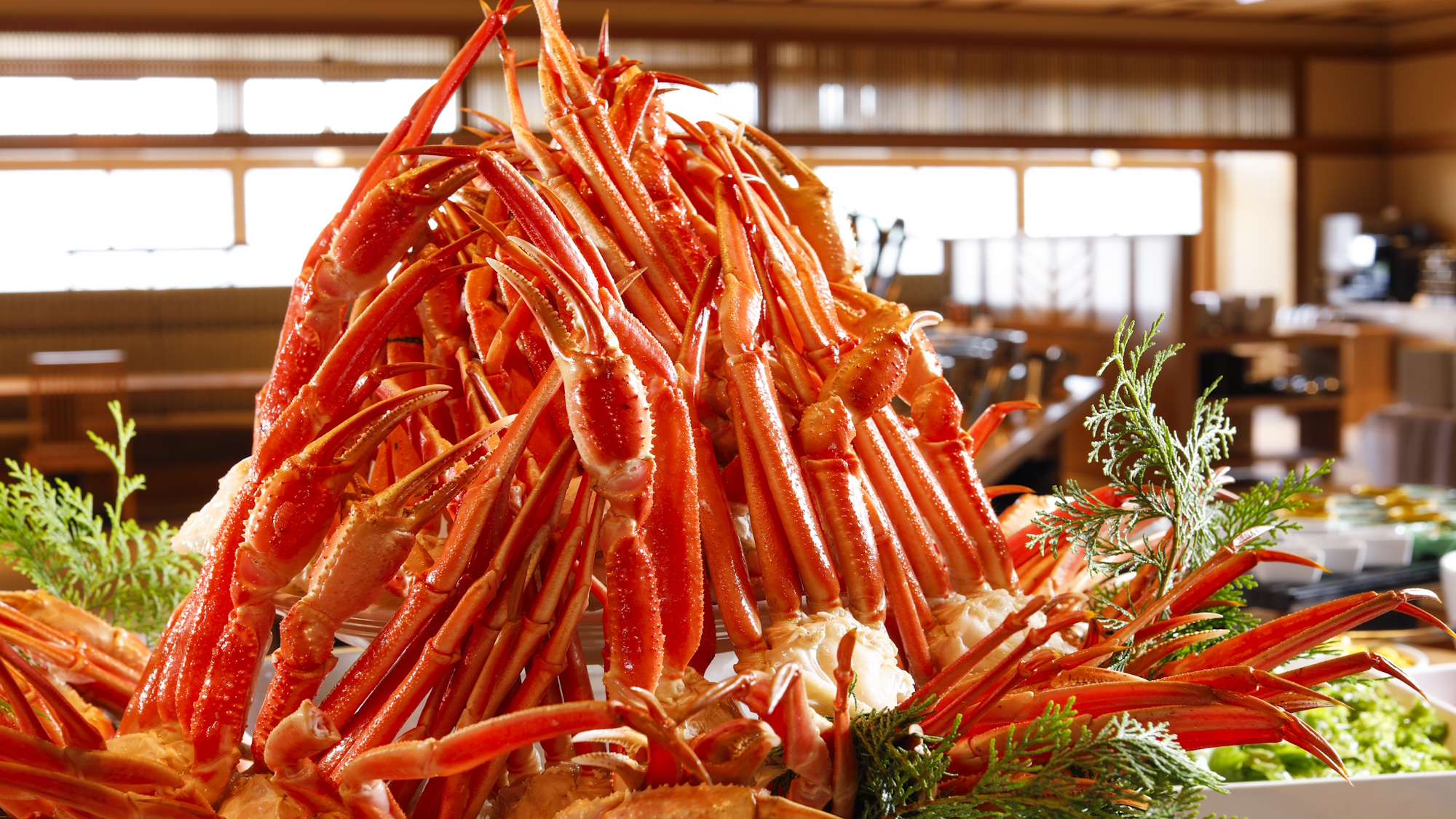 【3/1より朝食ビュッフェリニューアル】かに食べ放題（料理イメージ）