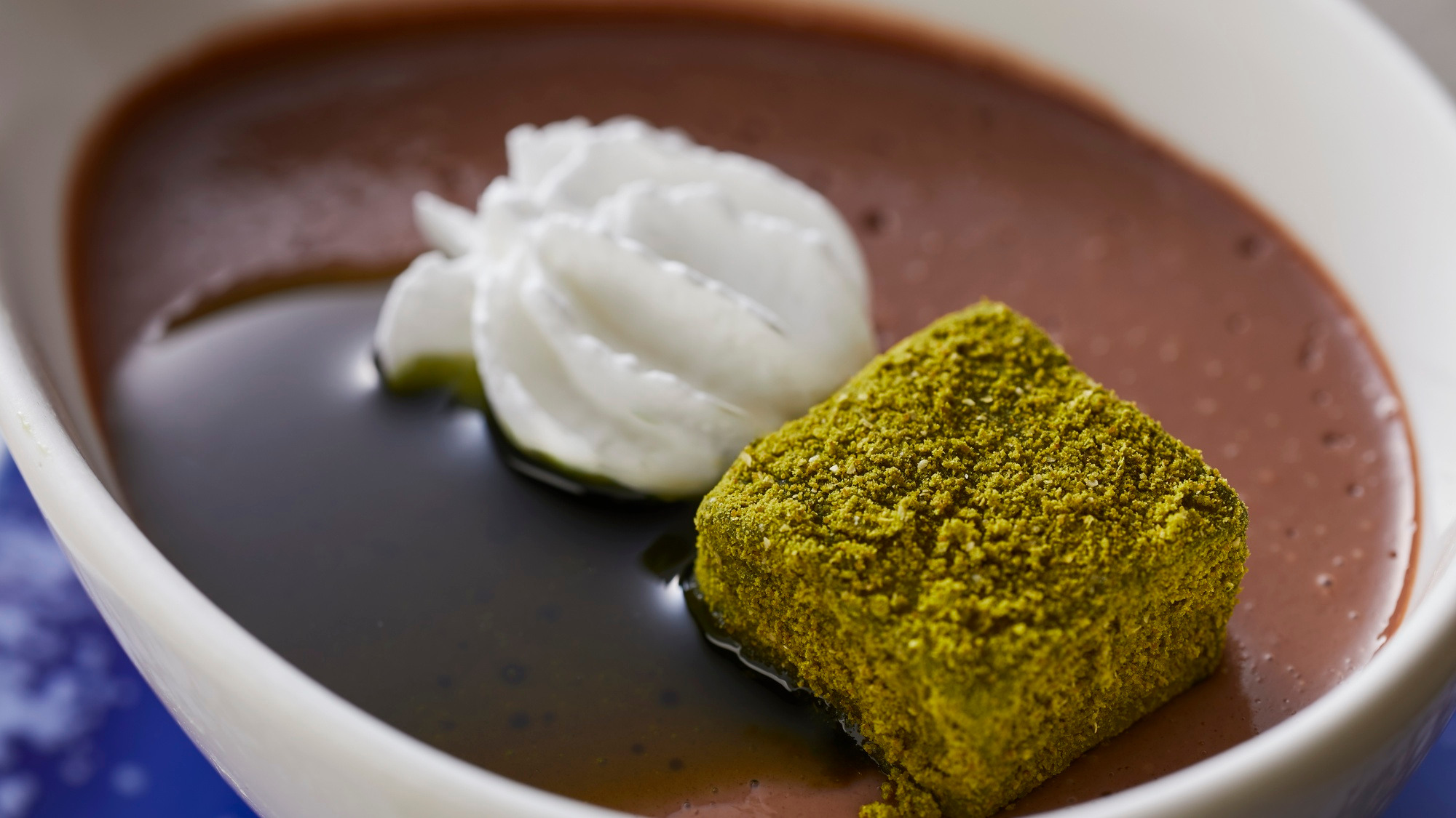 【土地の恵み会席】春（2026年3月～5月）水菓子 抹茶ショコラ、フルーツ