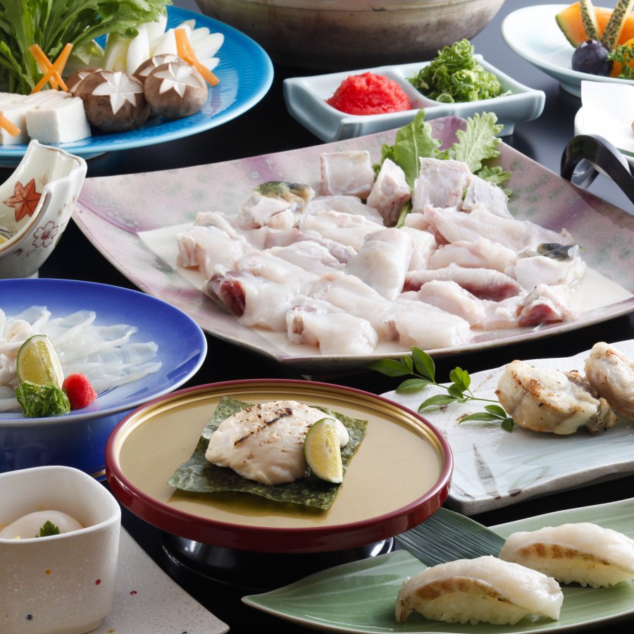 【冬季限定】冬の味覚を堪能あれ★淡路島3年とらふぐ白子付き≪ふくふく≫コース全11品★