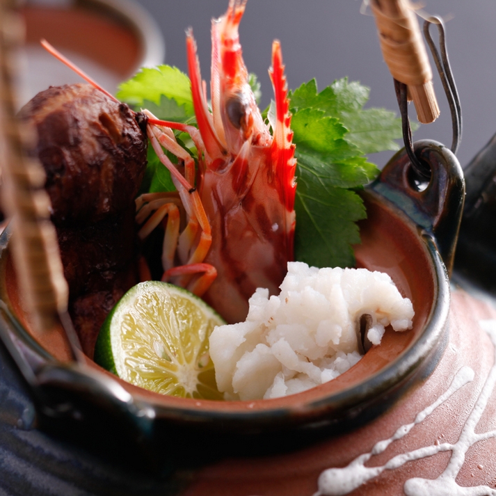 【秋の味覚】紅葉鯛で当館名物「鯛麺」＆白身魚の土瓶蒸し＆淡路牛唐板焼付★秋の夢の箸ＤＸプラン★