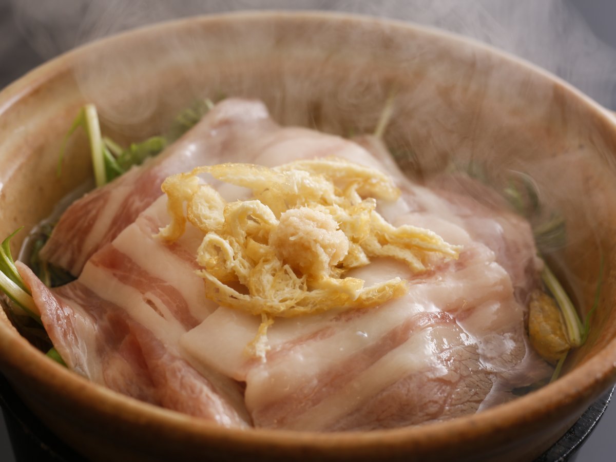 豚肉と水菜のハリハリ鍋◎