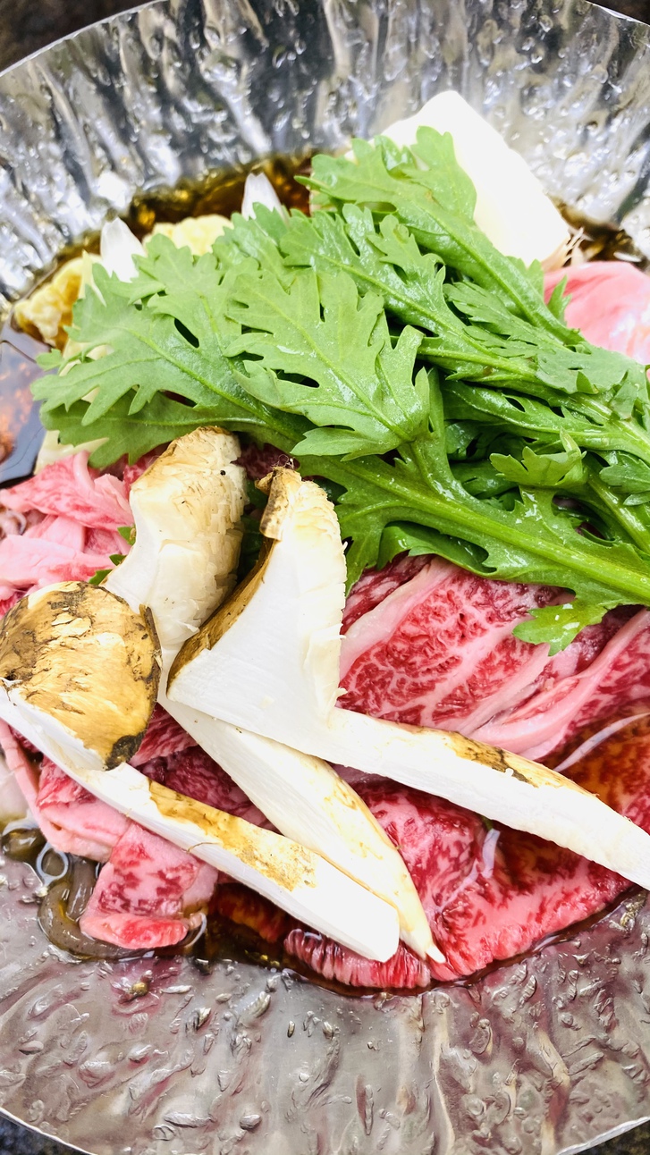 【お肉大好き】！黒毛和牛すき焼き会席プラン