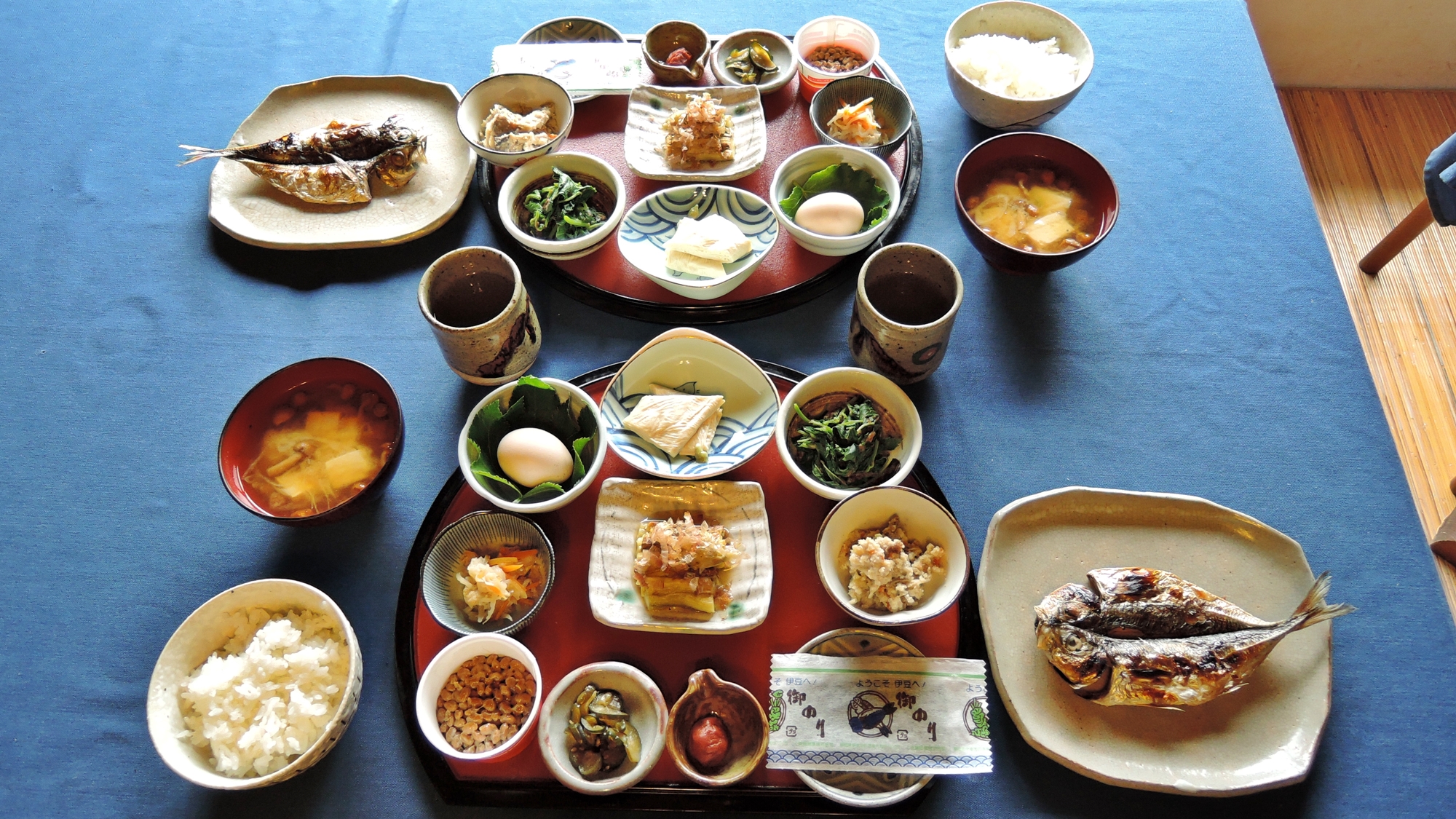 *朝食／焼き魚と体に優しい素材がたくさんの朝ごはん