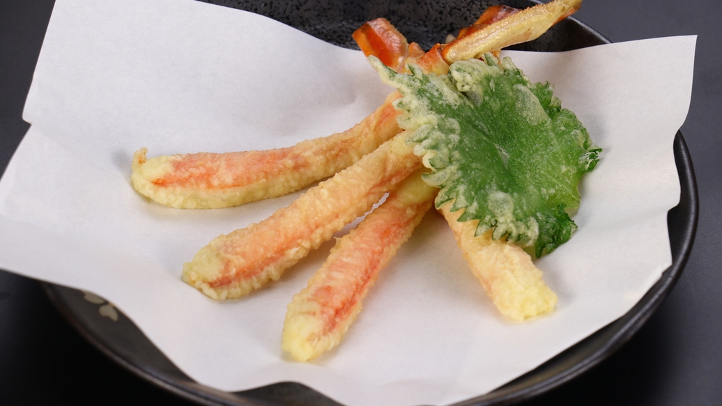 とろ〜りと甘いカニ刺しをどうぞ♪グレードアッププラン[1泊2食付] 