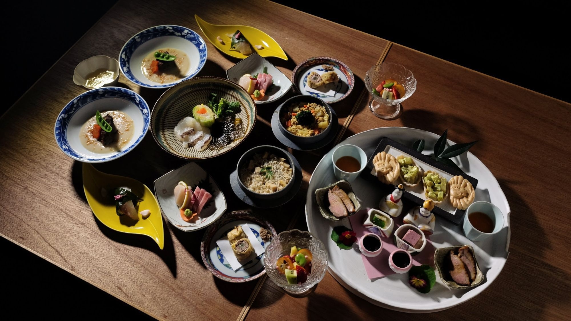 通季　ー当館お客様支持No1ー「焼きがに陶板焼き」付き＋Standard「月替わり会席」コース