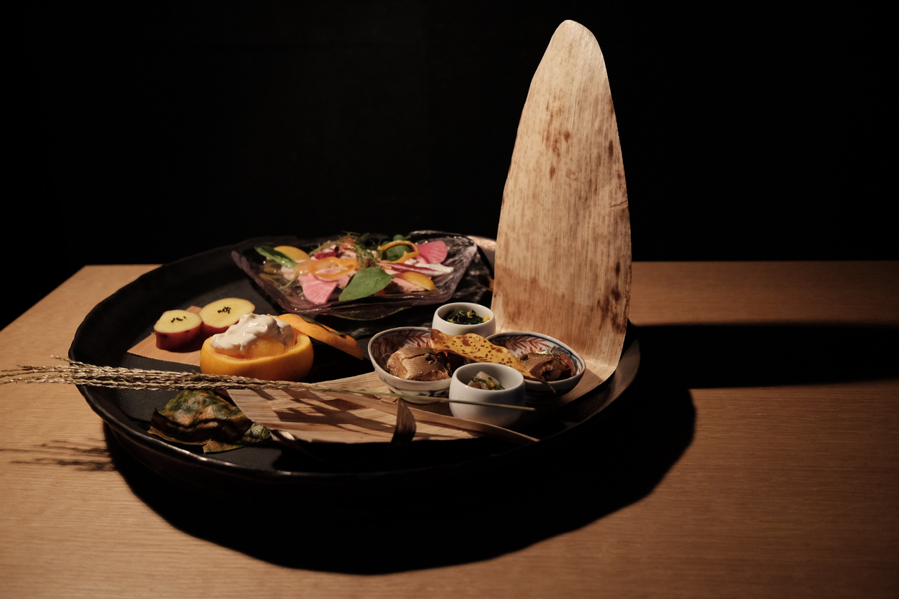 通季　ー基本ー　季節の山陰食材アラカルト【料理長おまかせ創作会席】　３つの貸切風呂と有形文化財の宿