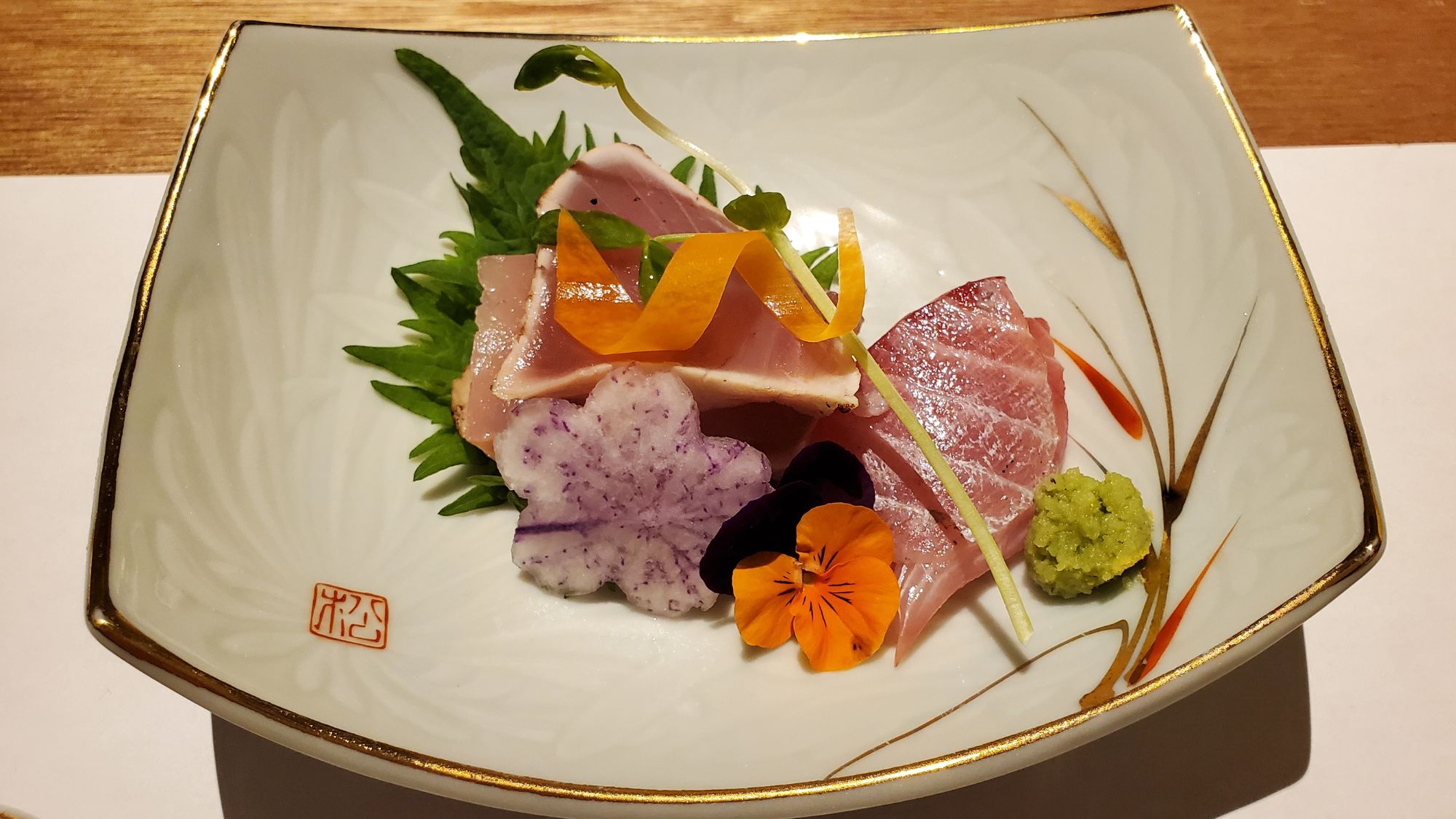 季節のおまかせ会席　一例　