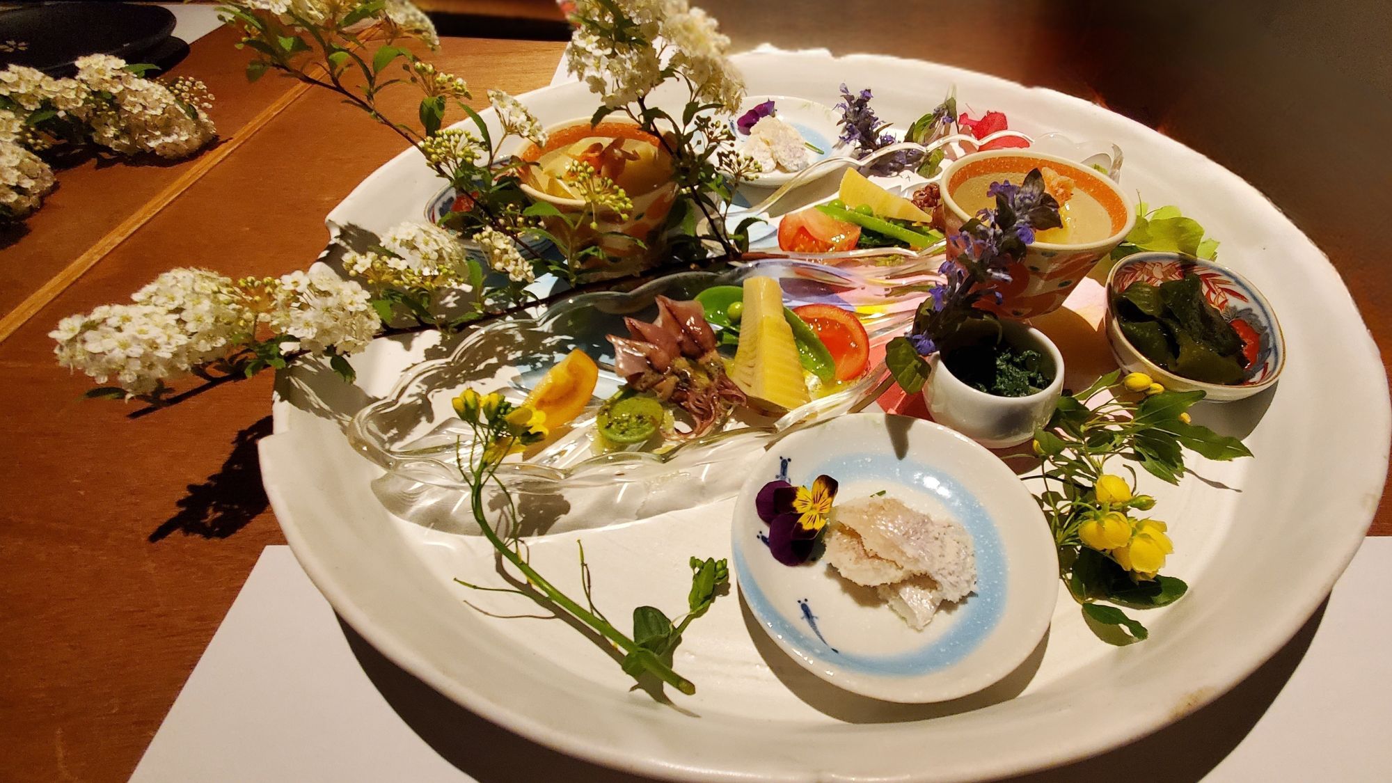 季節のおまかせ会席　一例　